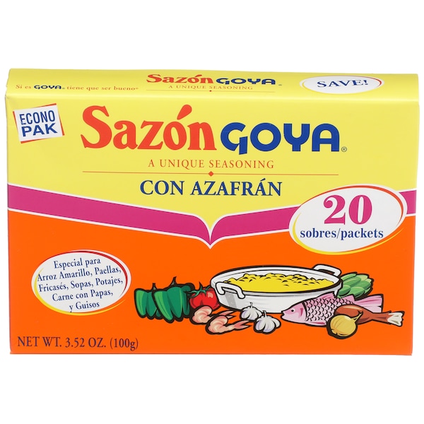Goya Sazon Goya Sazon Cilantro/Achte 1.41 oz., PK36 3782 | Zoro